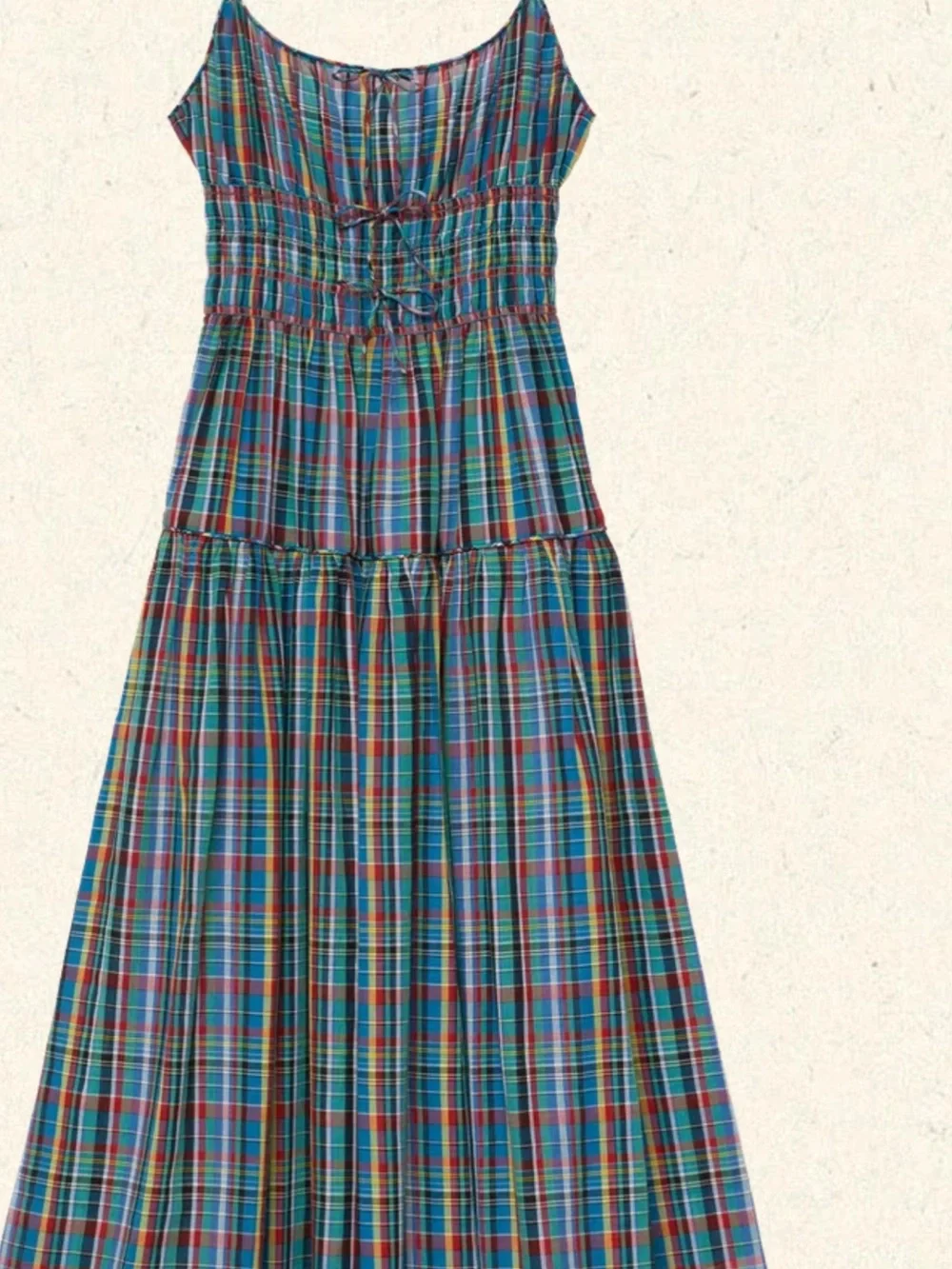 Doen Brielle Dress in Alderbrook Plaid